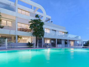 Appartement compact avec piscine à vendre à Estepona Pueblo