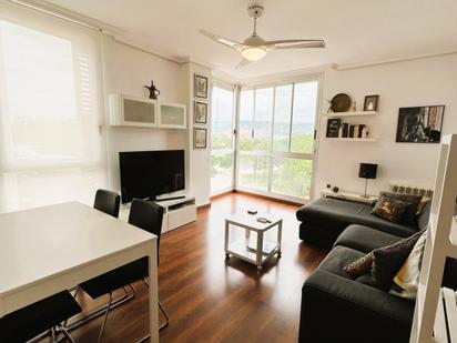 Living room of Flat for sale in Castellón de la Plana / Castelló de la Plana  with Heating, Parquet flooring and Community pool
