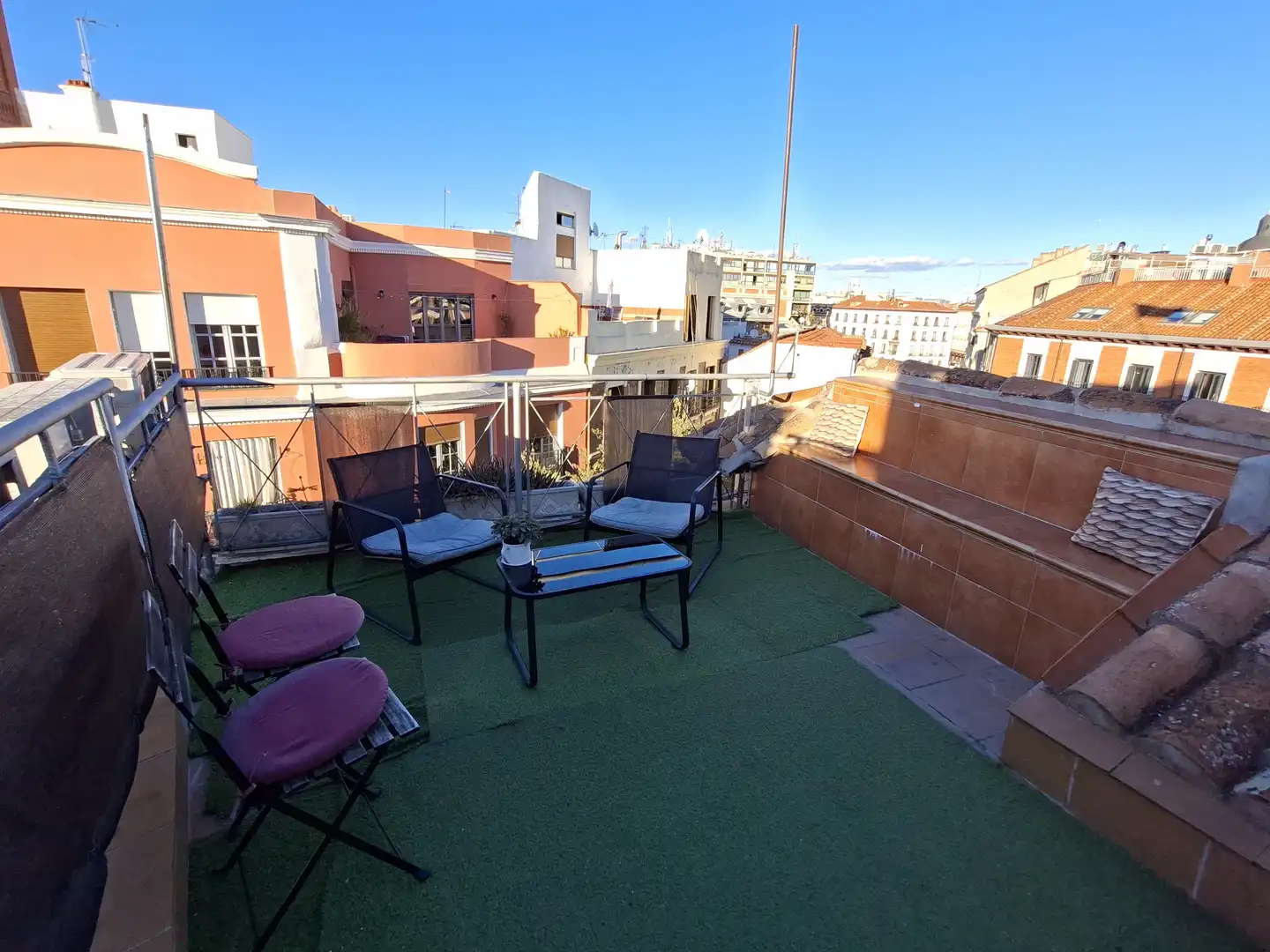 Terraza de Ático de alquiler en Centro