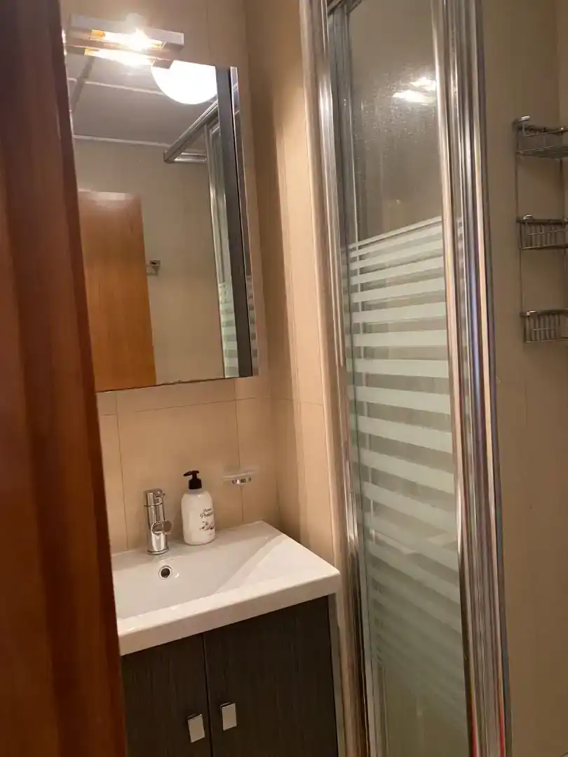 Bany de Apartament en venda en La Manga del Mar Menor amb Aire condicionat, Piscina i Balcó