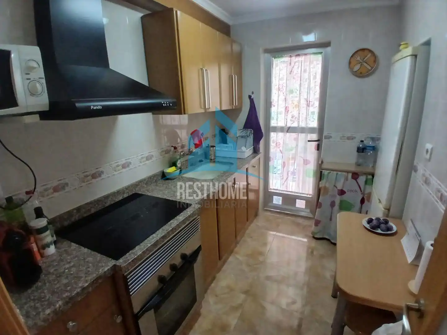 Kitchen of Flat for rent in Cullera  with Air Conditioner, Heating and Terrace