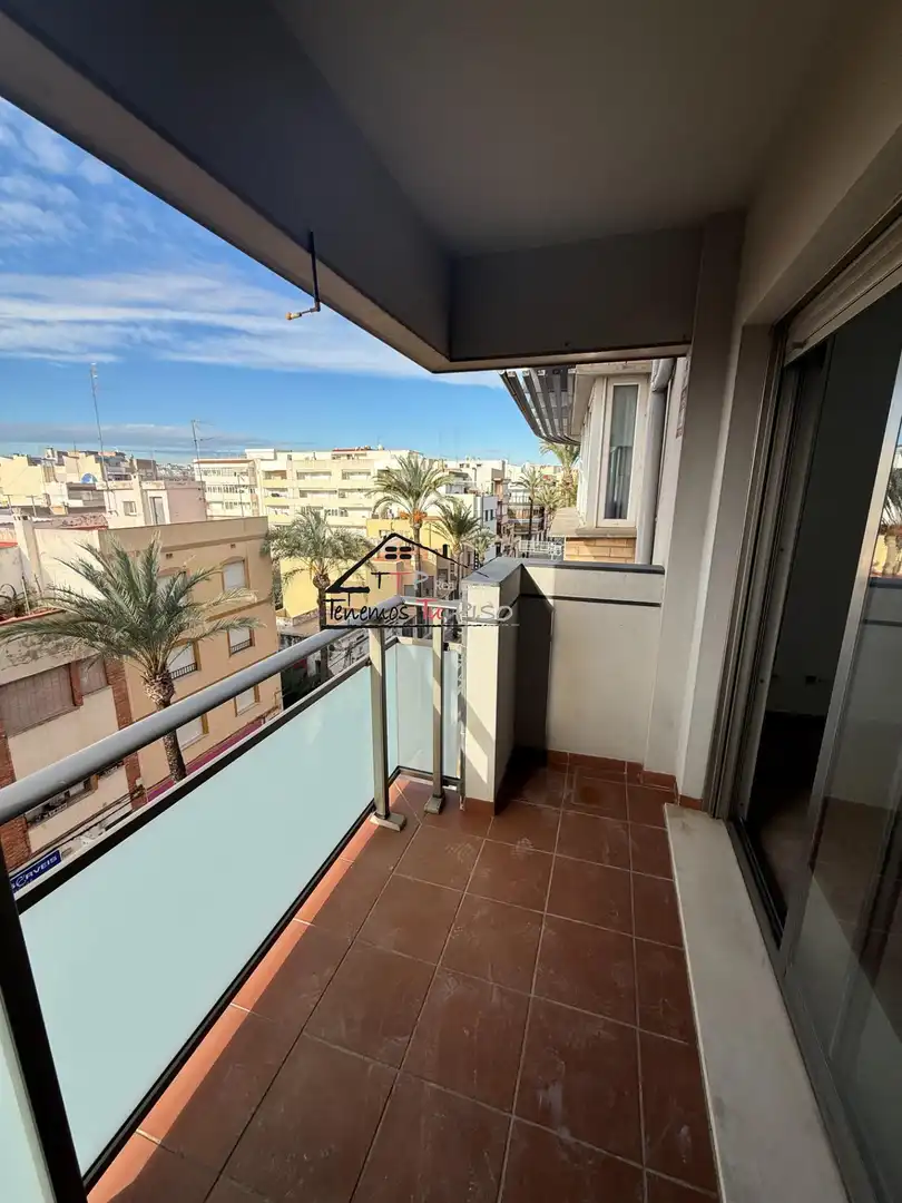 Terrasse von Dachboden zum Verkauf in Benicarló mit Klimaanlage, Terrasse und Balkon