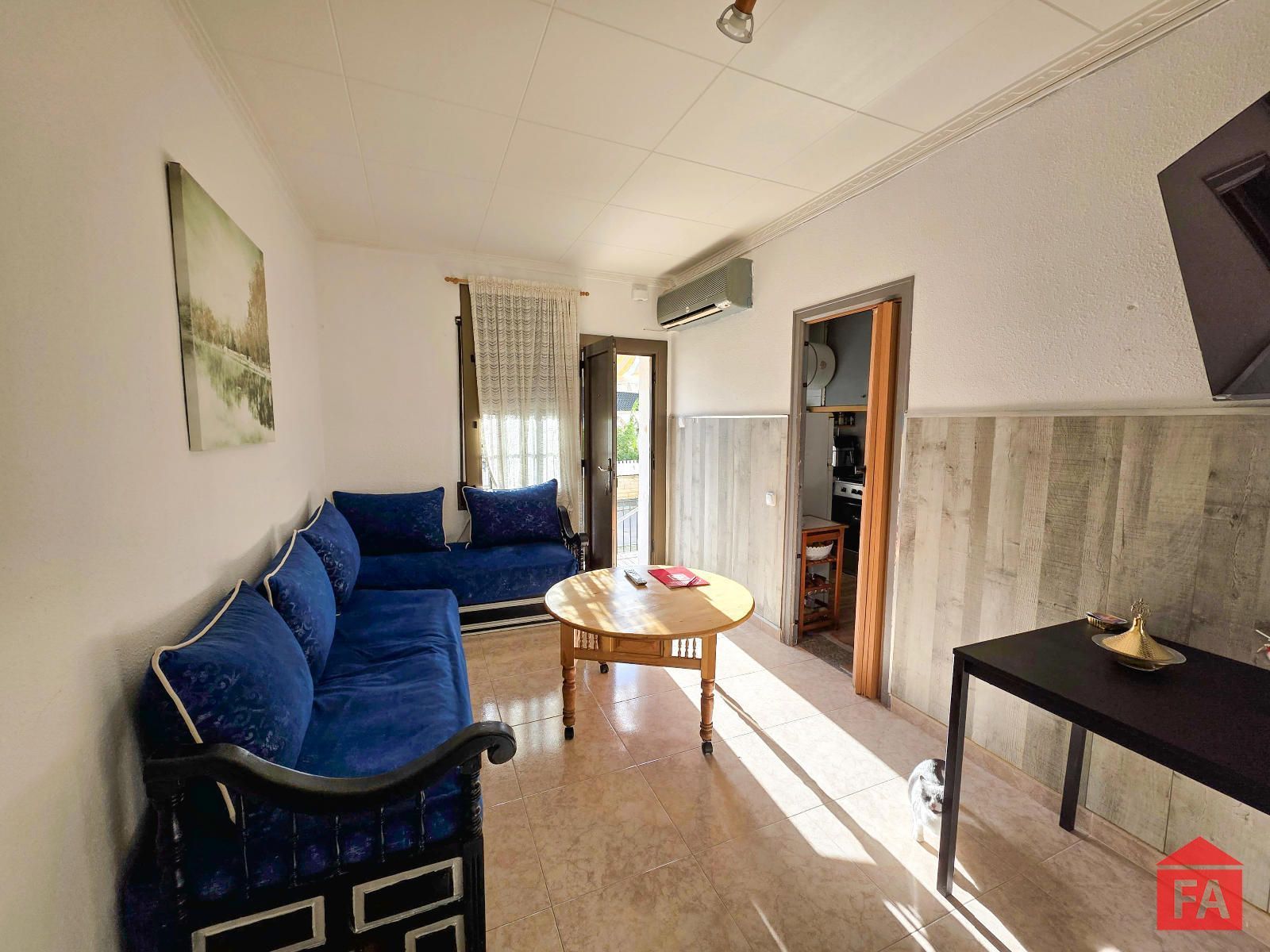 Bedroom of Flat for sale in Calafell  with Air Conditioner