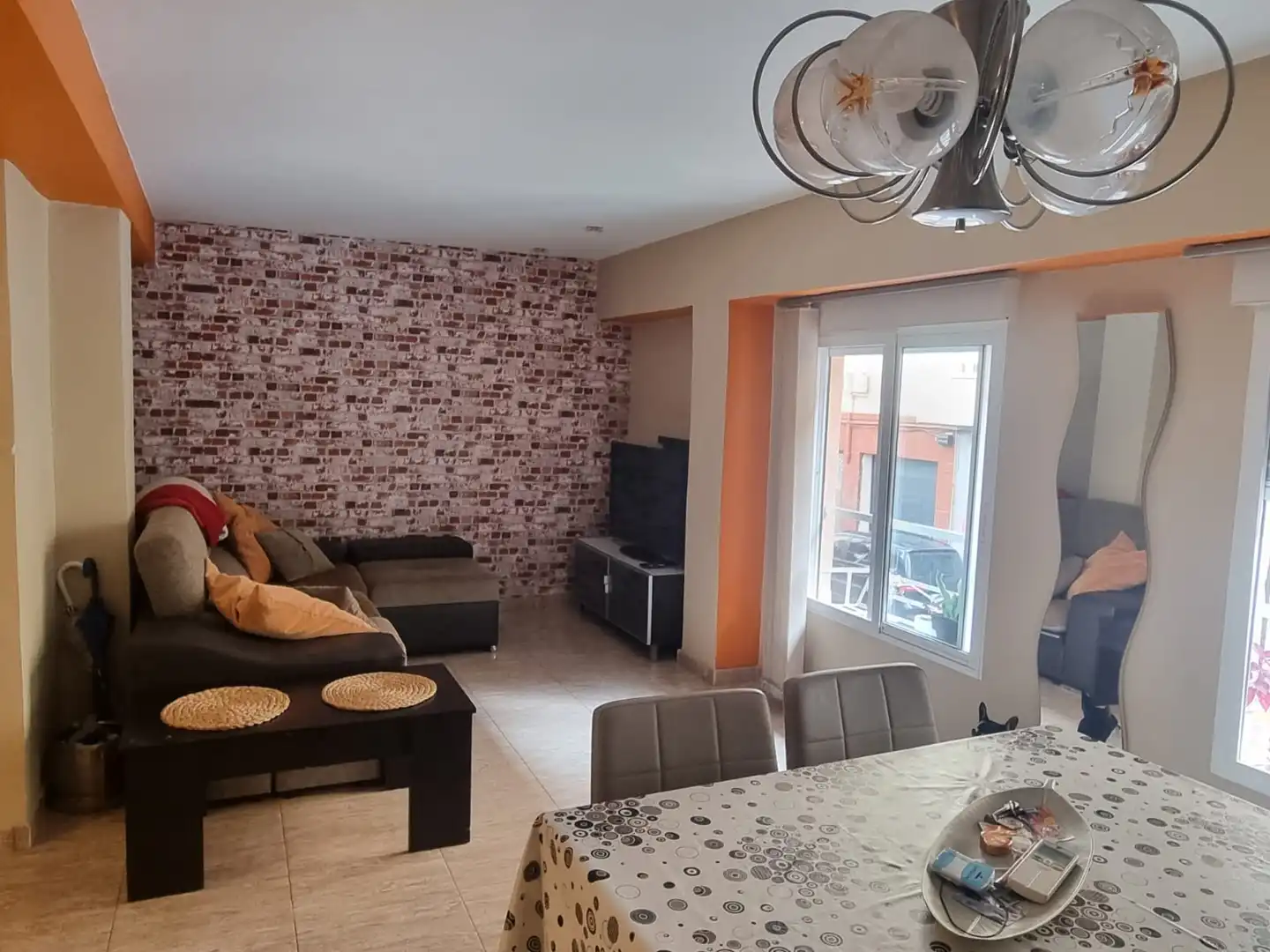 Sala de estar de Piso en venta en Alcoy / Alcoi con Aire acondicionado y Amueblado