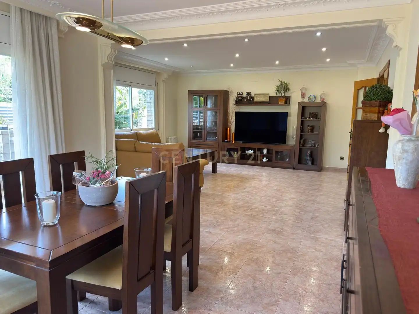 Living room of Houses for sale in Cunit  with Air Conditioner