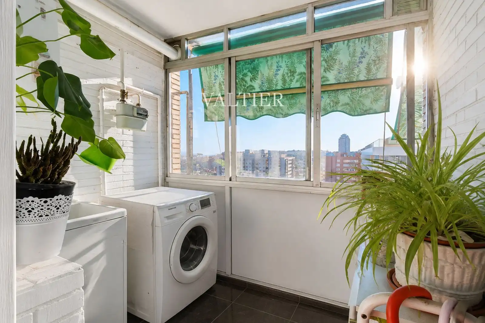 Terrasse von Wohnung zur Miete in Madrid mit Klimaanlage, Terrasse und Möbliert
