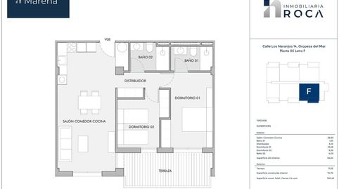 Foto 2 de Apartamento en venta en Calle Los Naranjos, 14, Playa de la Concha, Oropesa del Mar / Orpesa