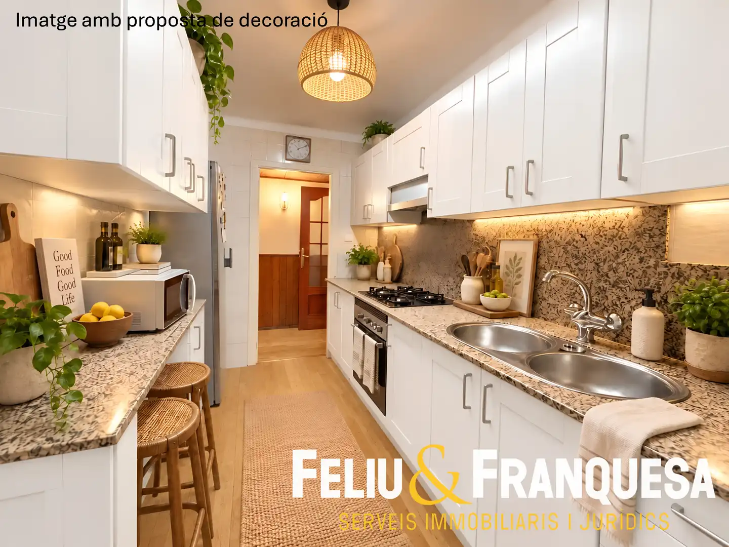 Kitchen of Flat for sale in El Coll