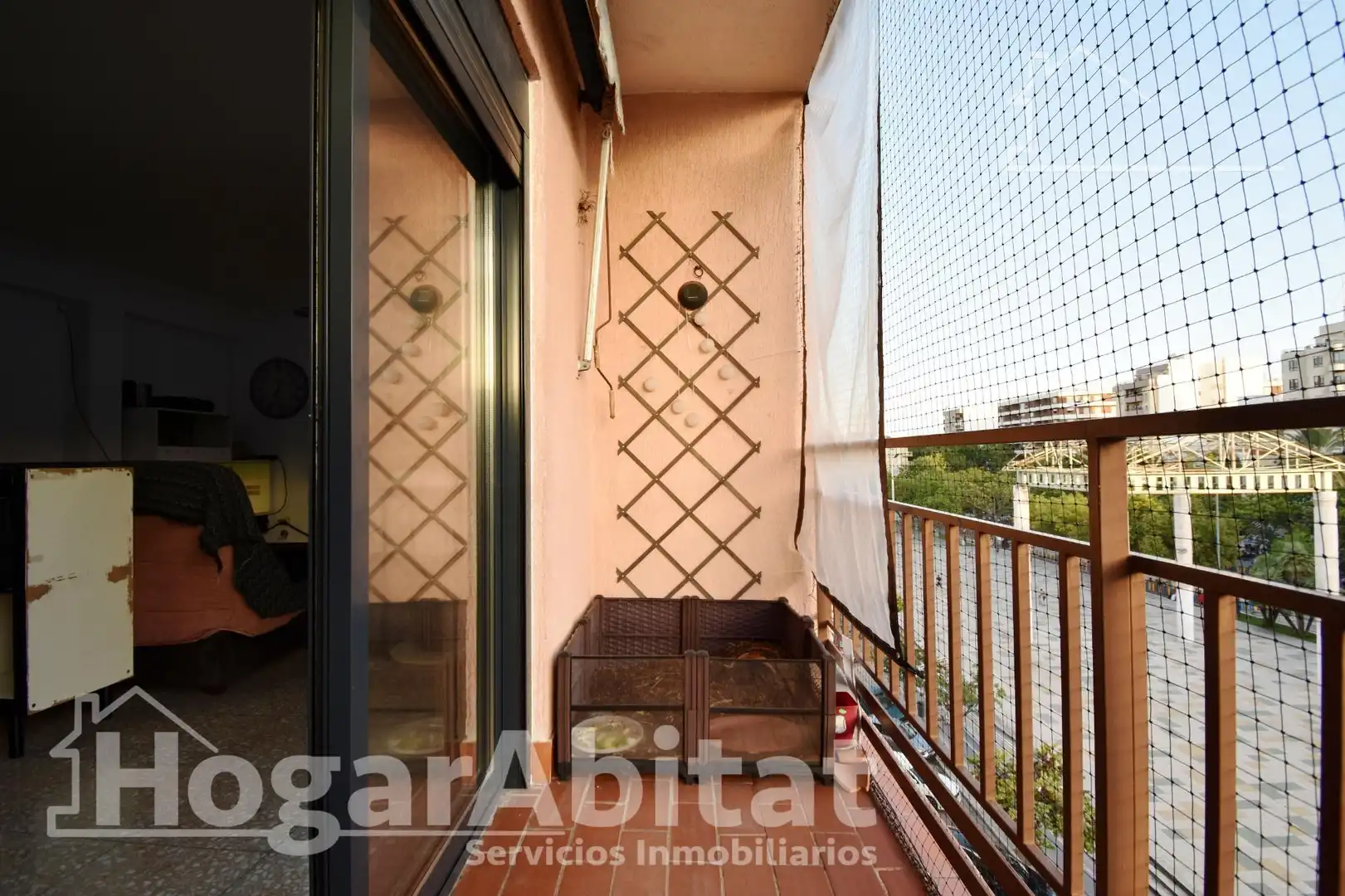Balcony of Flat for sale in Oliva  with Air Conditioner, Heating and Terrace