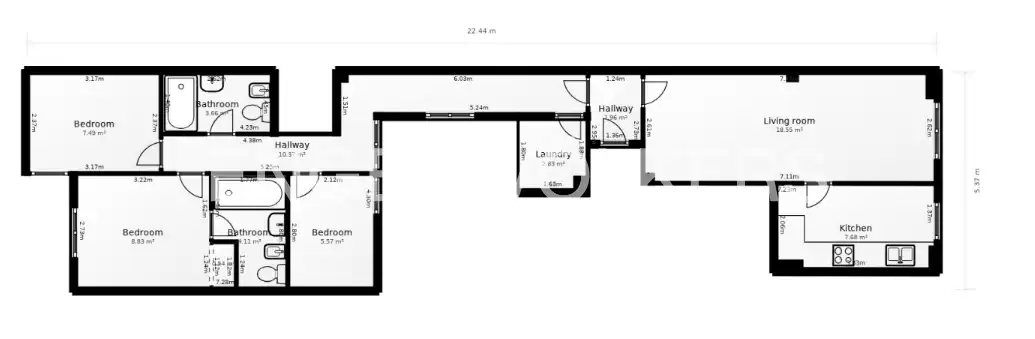 Appartamento con terrazza in vendita a Eixample, imagen 24