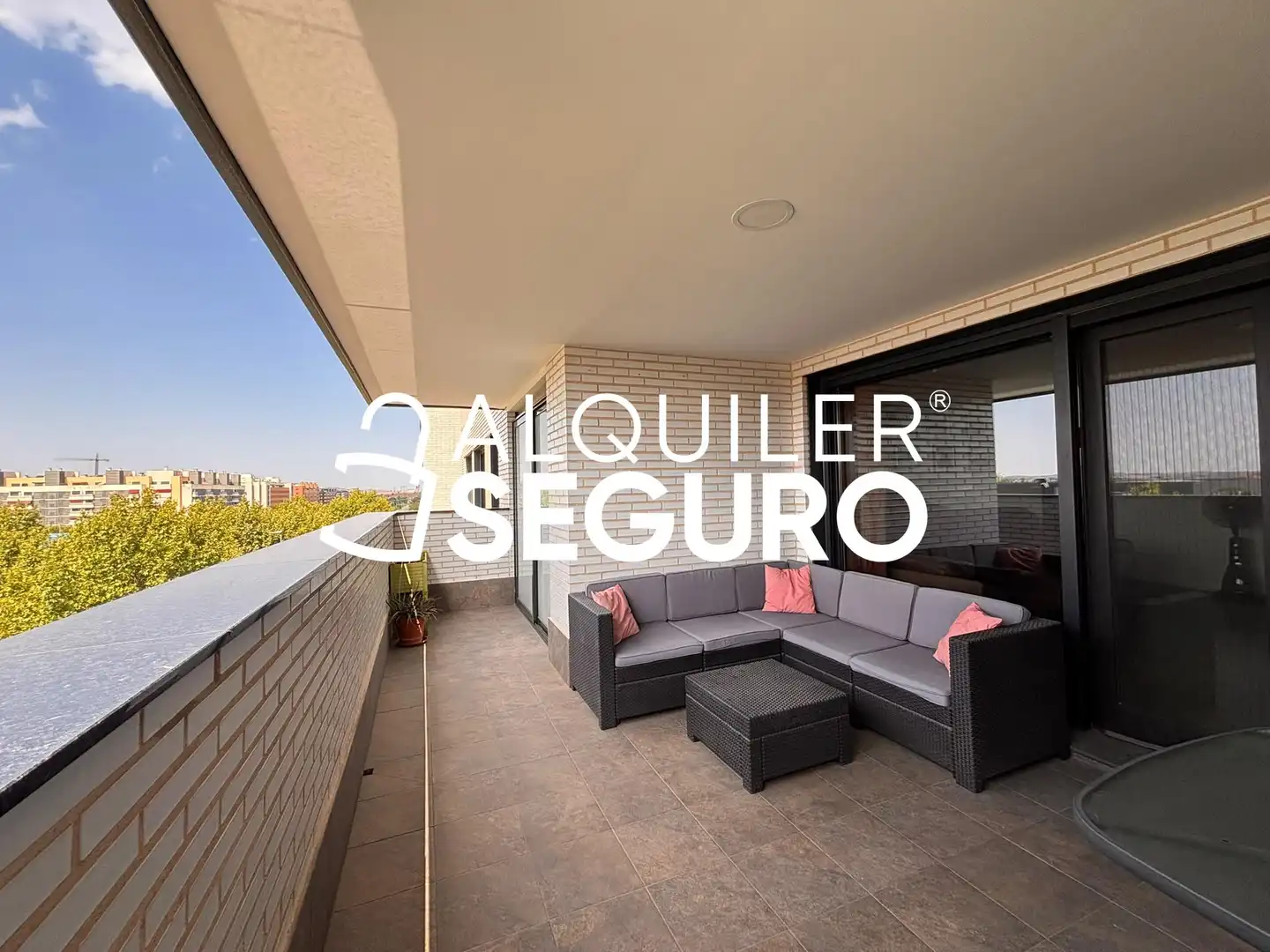 Terrace of Flat for rent in Rivas-Vaciamadrid  with Air Conditioner, Heating and Terrace