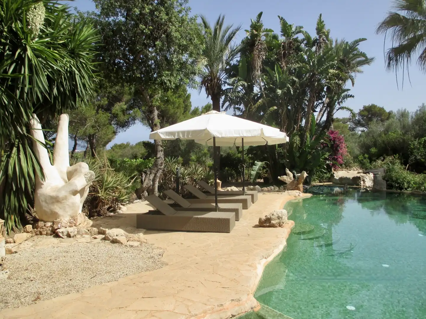 Piscina de Finca rústica en venda en Santanyí amb Calefacció, Terrassa i Traster