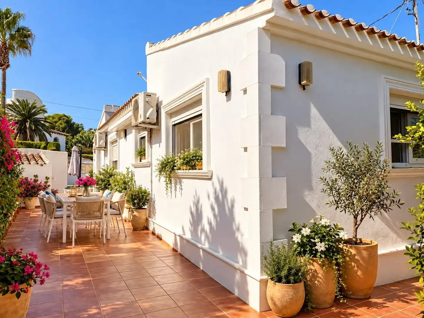 Terrassa de Casa o xalet en venda en Cap Martí - El Tossalet - Pinomar