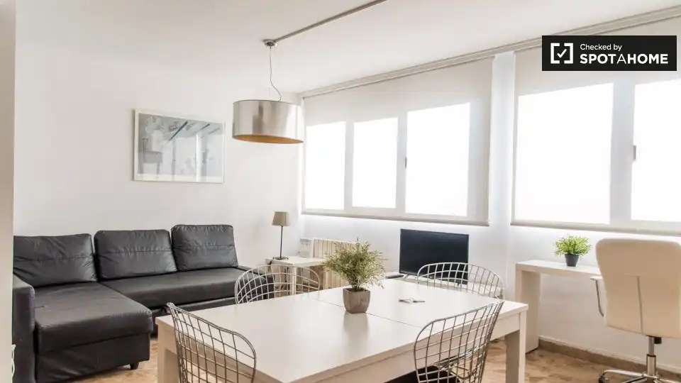 Sala de estar de Piso de alquiler en Valencia con Aire acondicionado, Calefacción y Amueblado