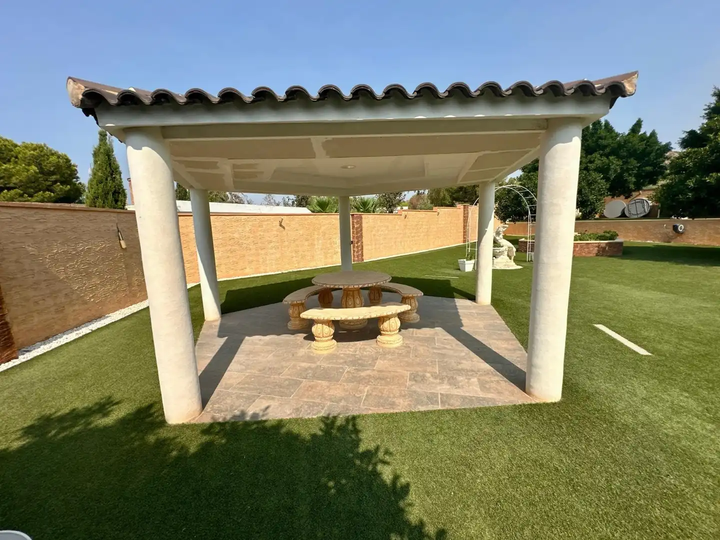 Terrassa de Casa o xalet en venda en Alicante / Alacant amb Aire condicionat, Jardí privat i Terrassa