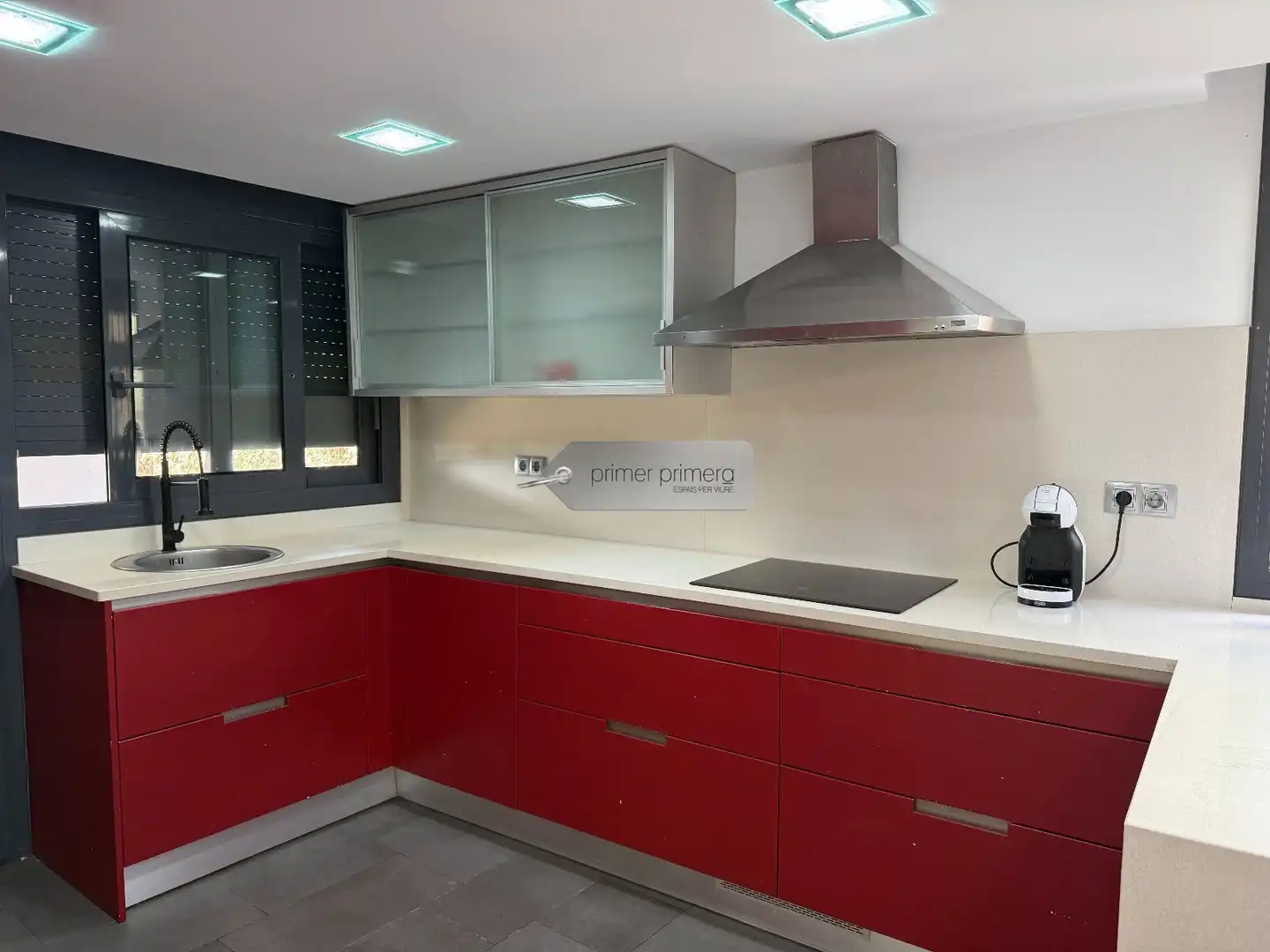 Cocina de Casa o chalet en venta en Vilobí d'Onyar con Aire acondicionado, Calefacción y Jardín privado