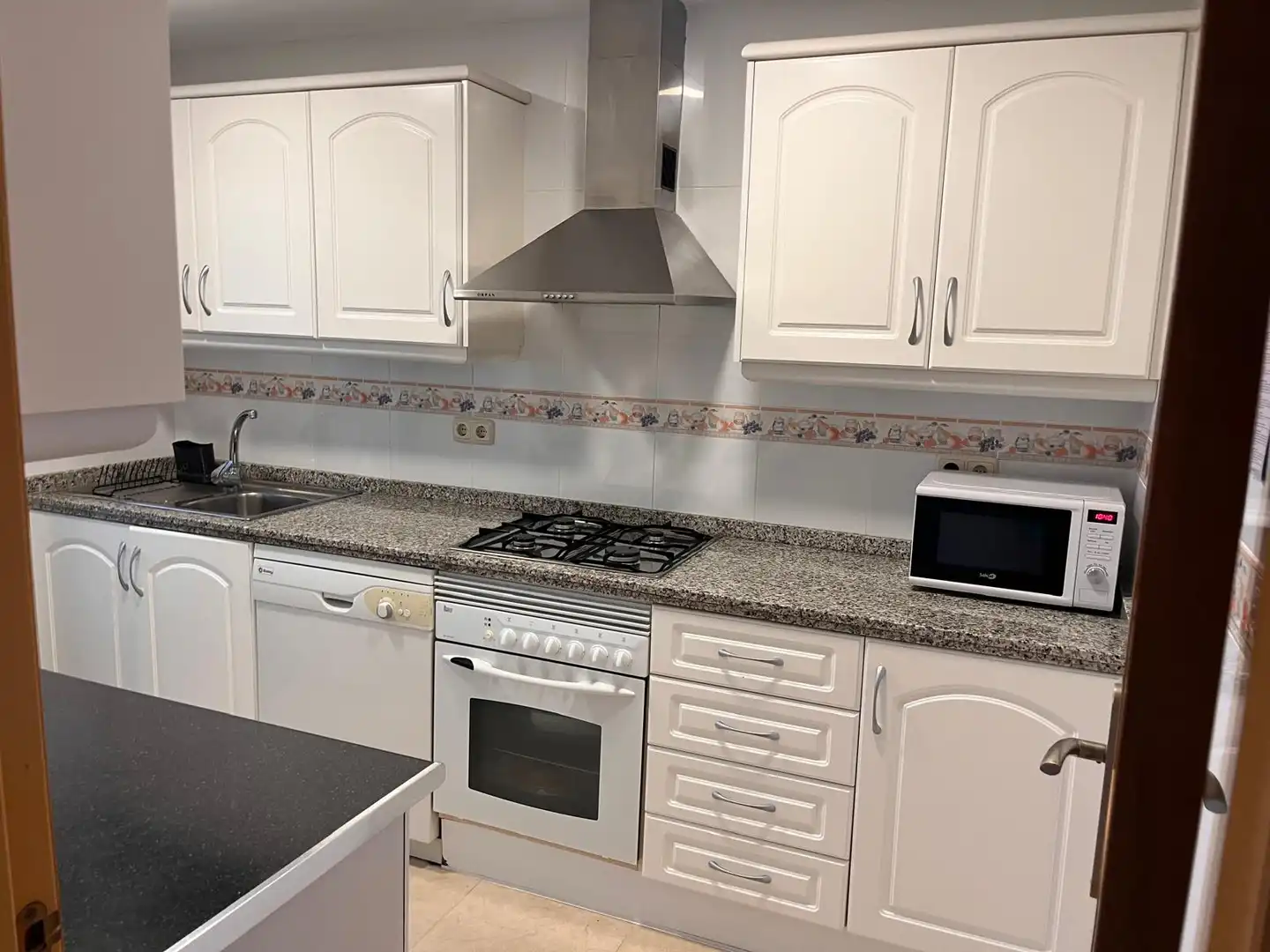 Cocina de Apartamento en venta en Calpe / Calp con Aire acondicionado, Calefacción y Terraza
