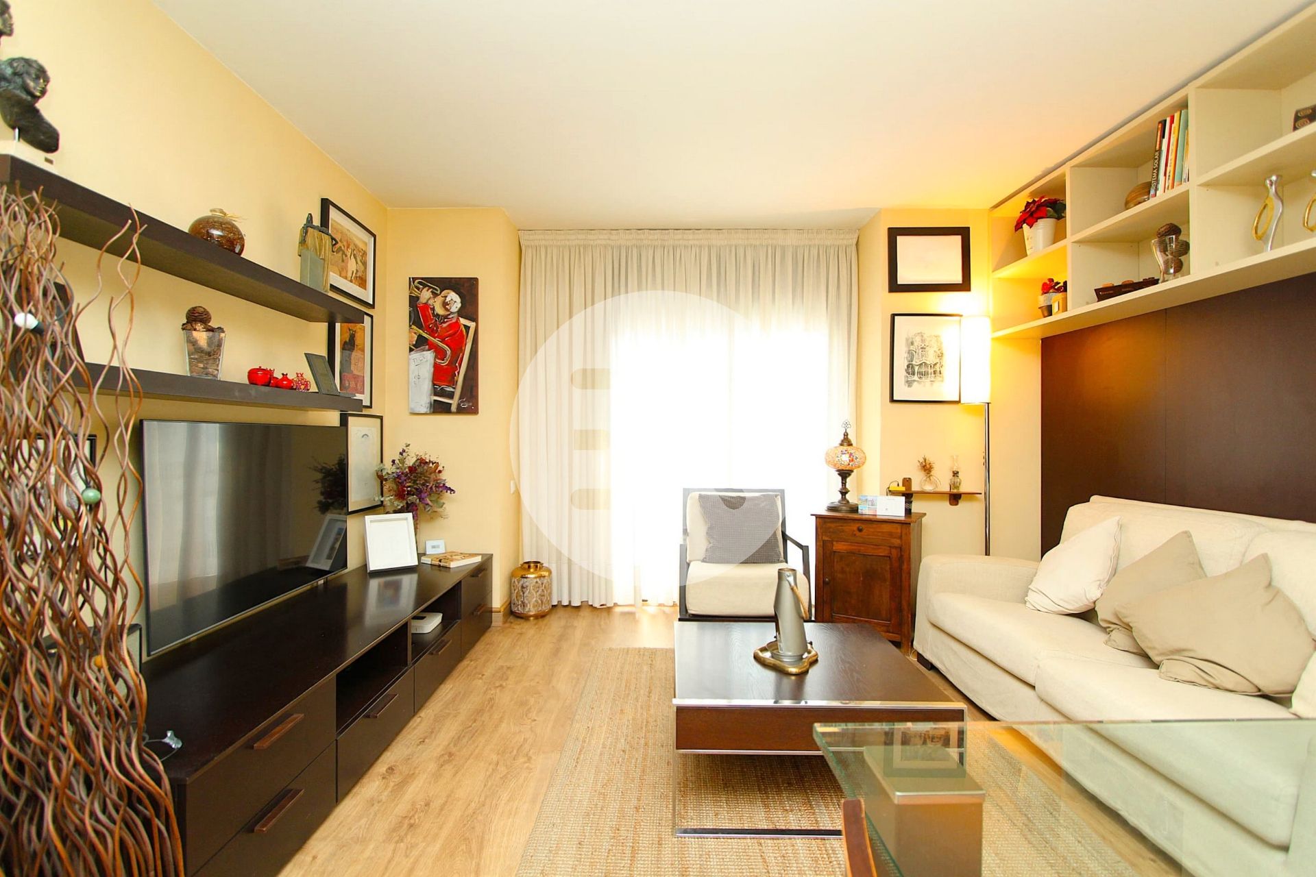 Living room of Duplex for sale in Castelldefels  with Air Conditioner, Heating and Parquet flooring