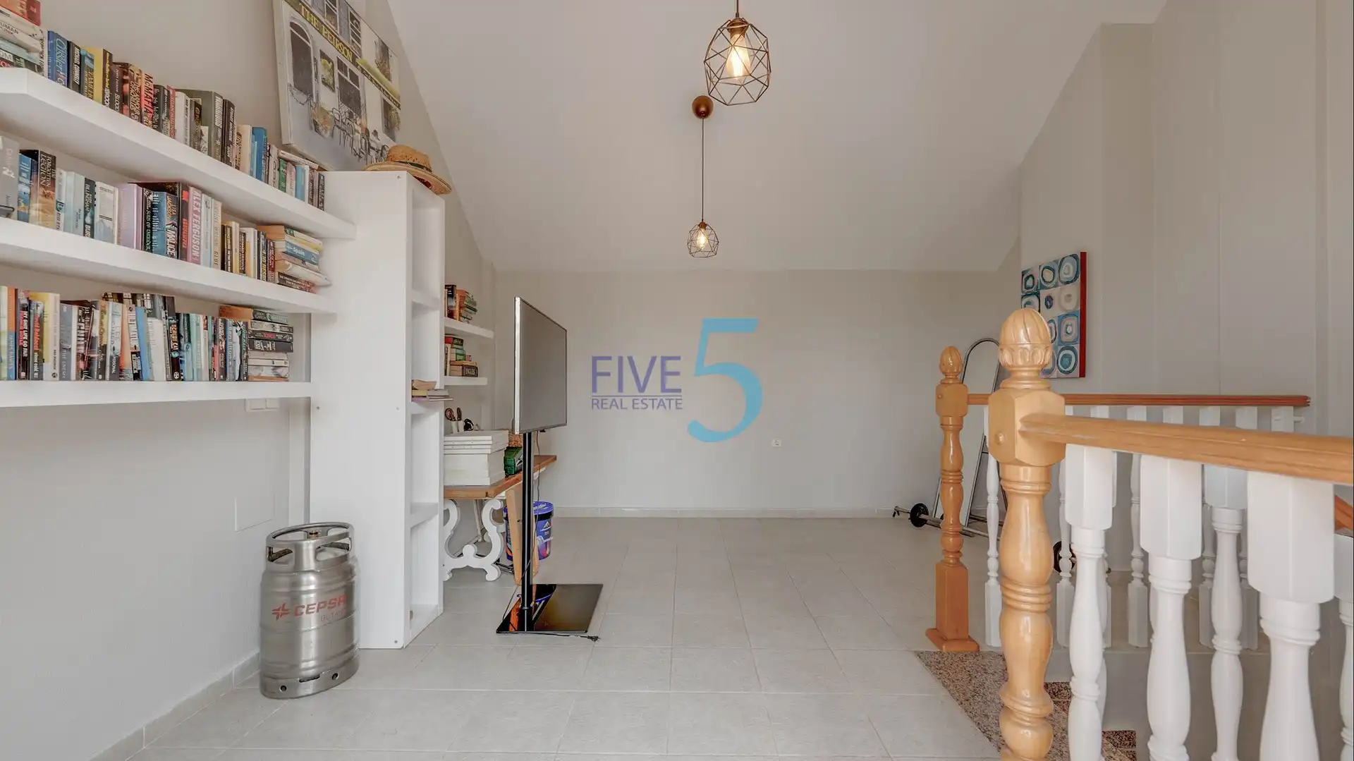 Sala d'estar de Casa adosada en venda en San Pedro del Pinatar amb Terrassa