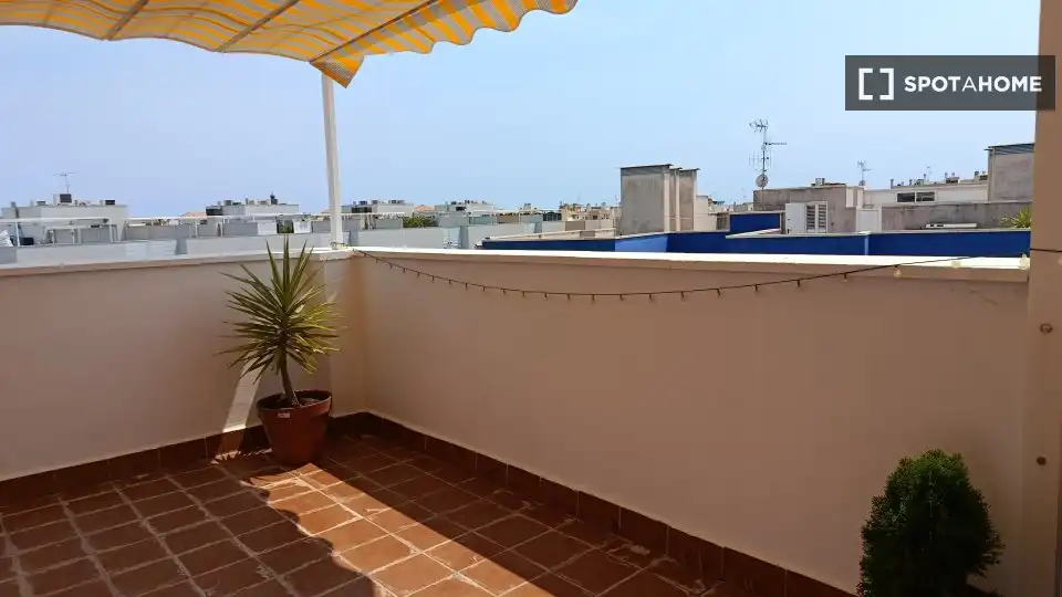 Terrasse von Wohnung zur Miete in Canet d'En Berenguer mit Klimaanlage, Heizung und Möbliert
