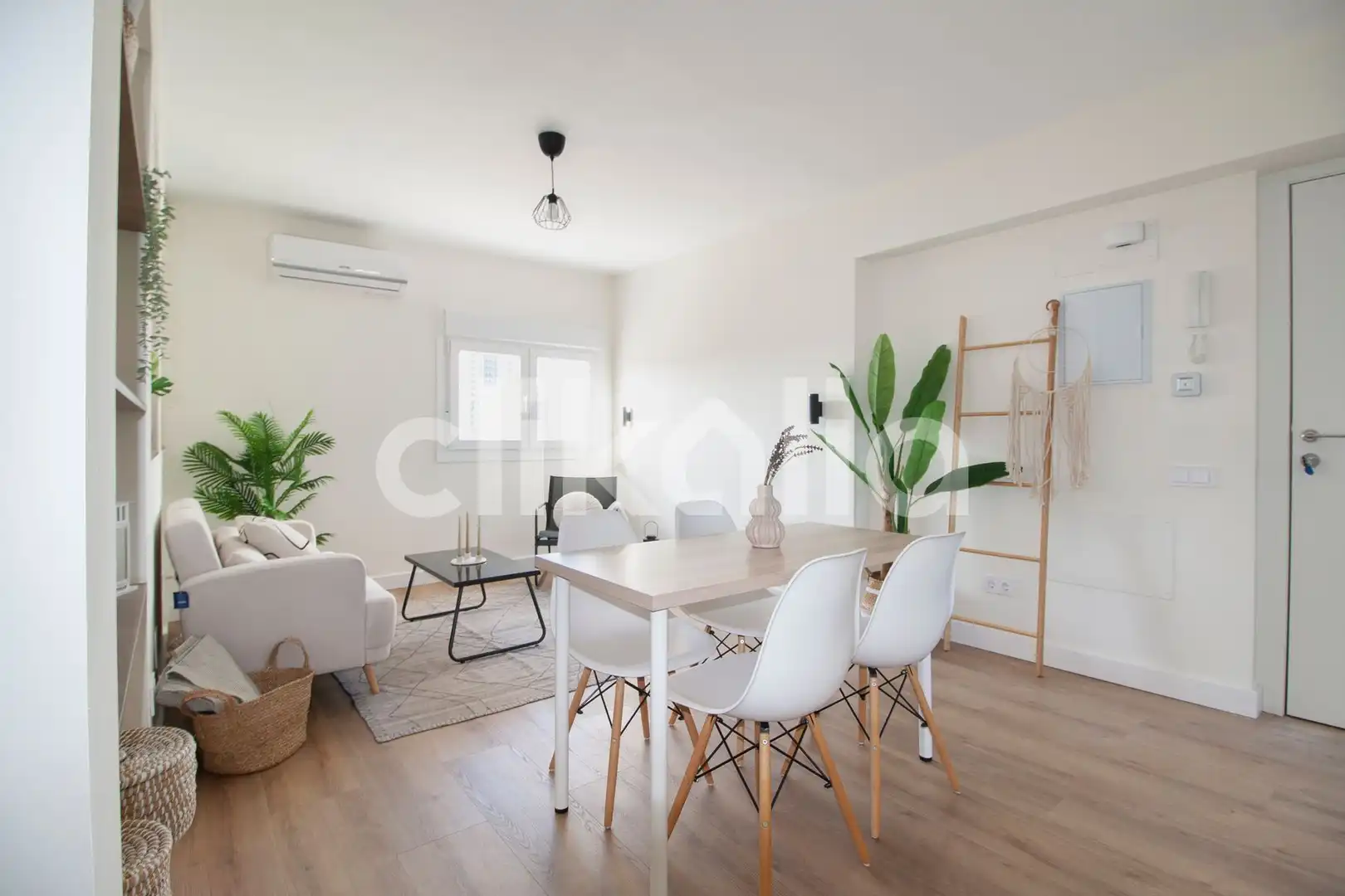 Living room of Flat for sale in Málaga Capital  with Air Conditioner