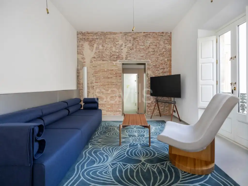 Living room of Apartments for rent in  Barcelona Capital  with Swimming Pool and Furnished