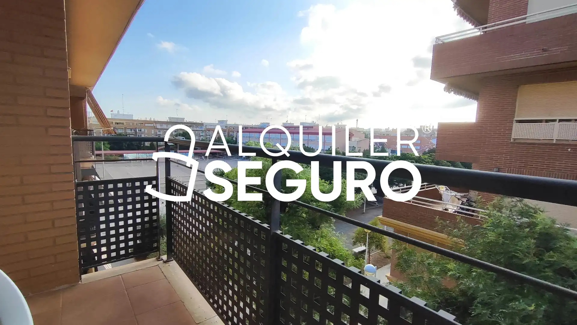 Balcony of Flat for rent in Sagunto / Sagunt  with Air Conditioner and Furnished
