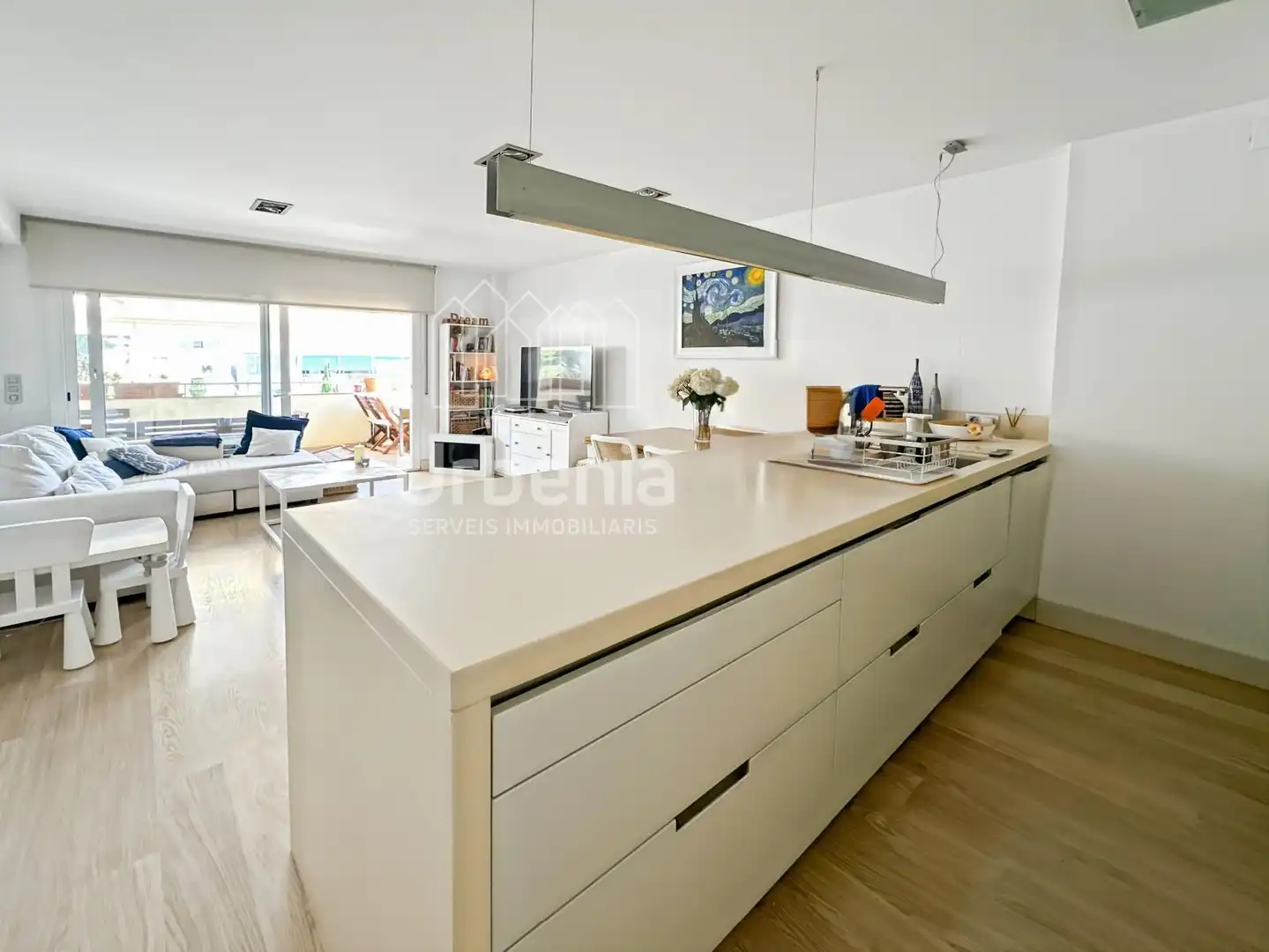 Kitchen of Flat for sale in Arenys de Mar  with Air Conditioner, Heating and Terrace