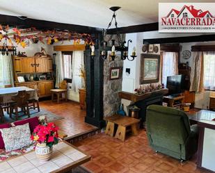 Wohnzimmer von Haus oder Chalet zum verkauf in Navacerrada mit Terrasse