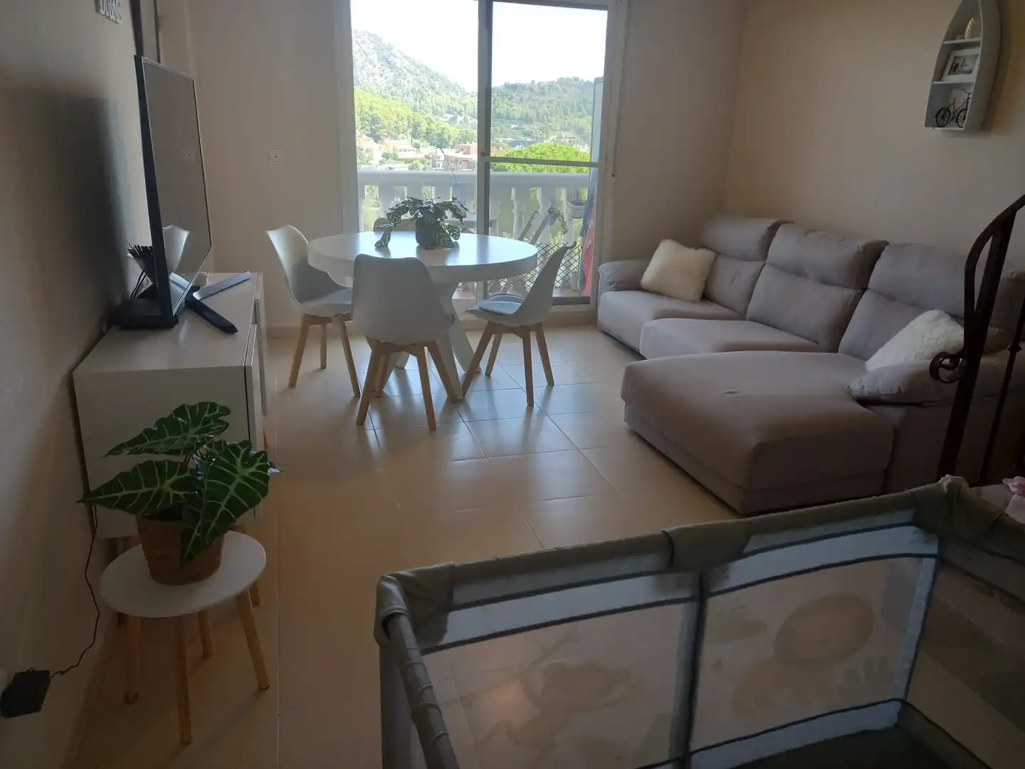 Sala d'estar de Àtic en venda en Centro