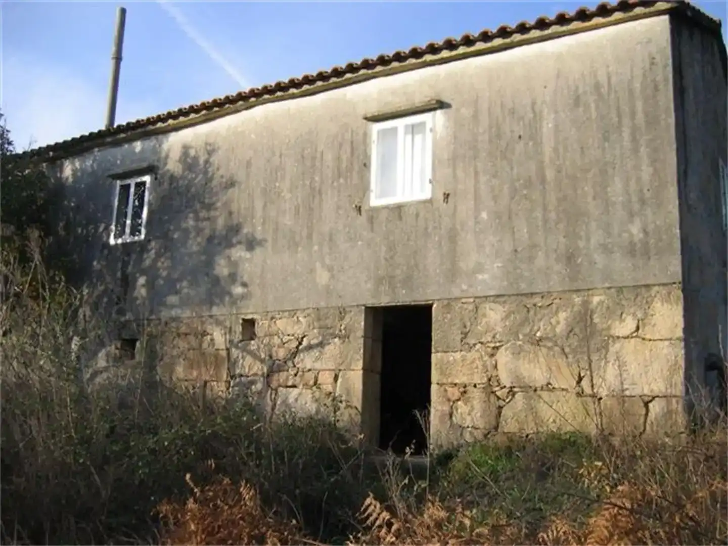Vista exterior de Finca rústica en venda en Campo Lameiro amb Balcó