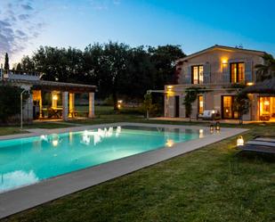 Swimming pool of Country house to rent in Inca  with Air Conditioner, Swimming Pool and Furnished