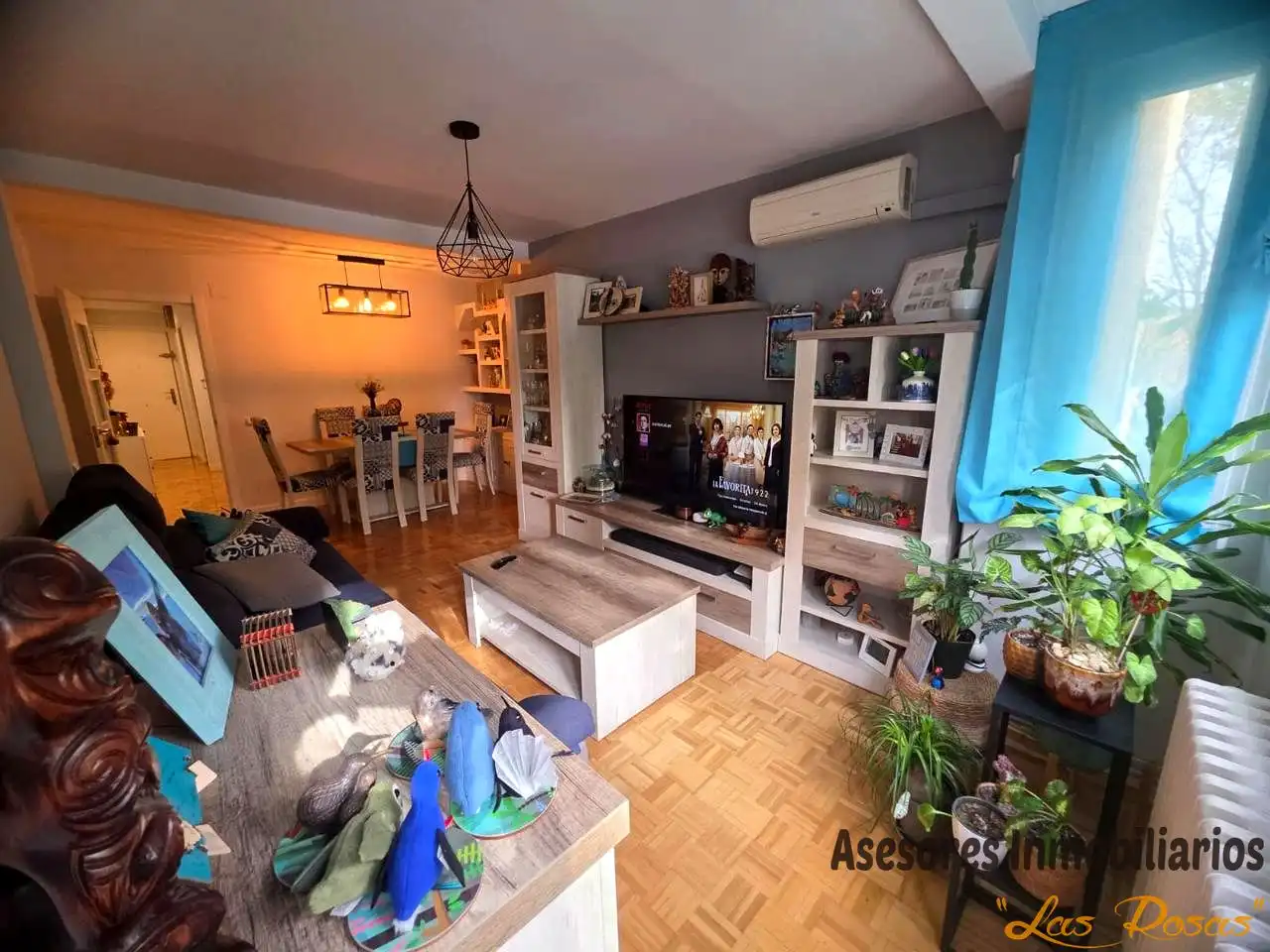 Sala de estar de Piso en venta en Madrid con Aire acondicionado, Calefacción y Parquet