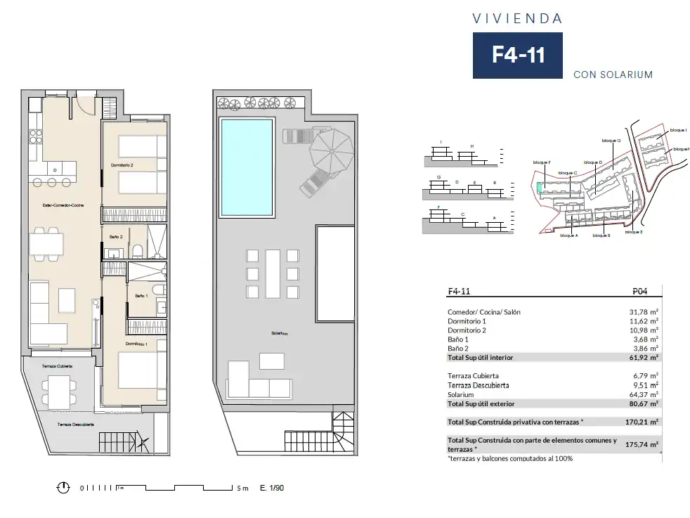 Piso en venta en L'Alfàs del Pi con Aire acondicionado, Terraza y Piscina