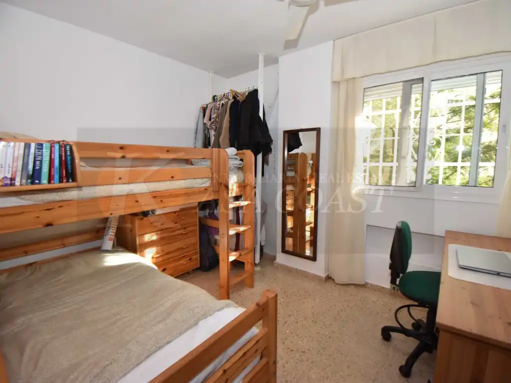 Bedroom of Flat for sale in Fuengirola  with Air Conditioner, Private garden and Terrace