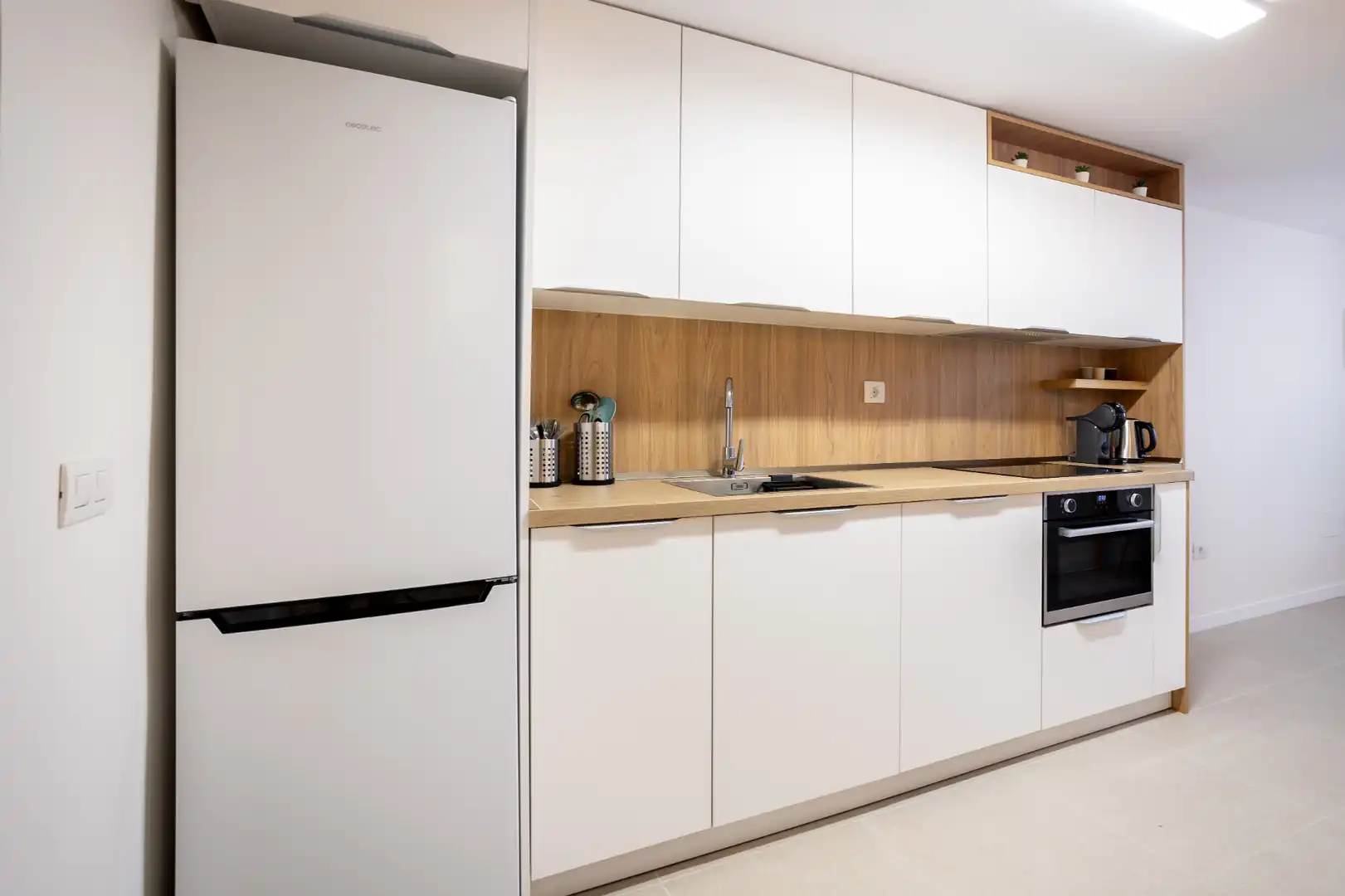 Cocina de Piso de alquiler en San Cristóbal de la Laguna con Calefacción, Amueblado y Horno