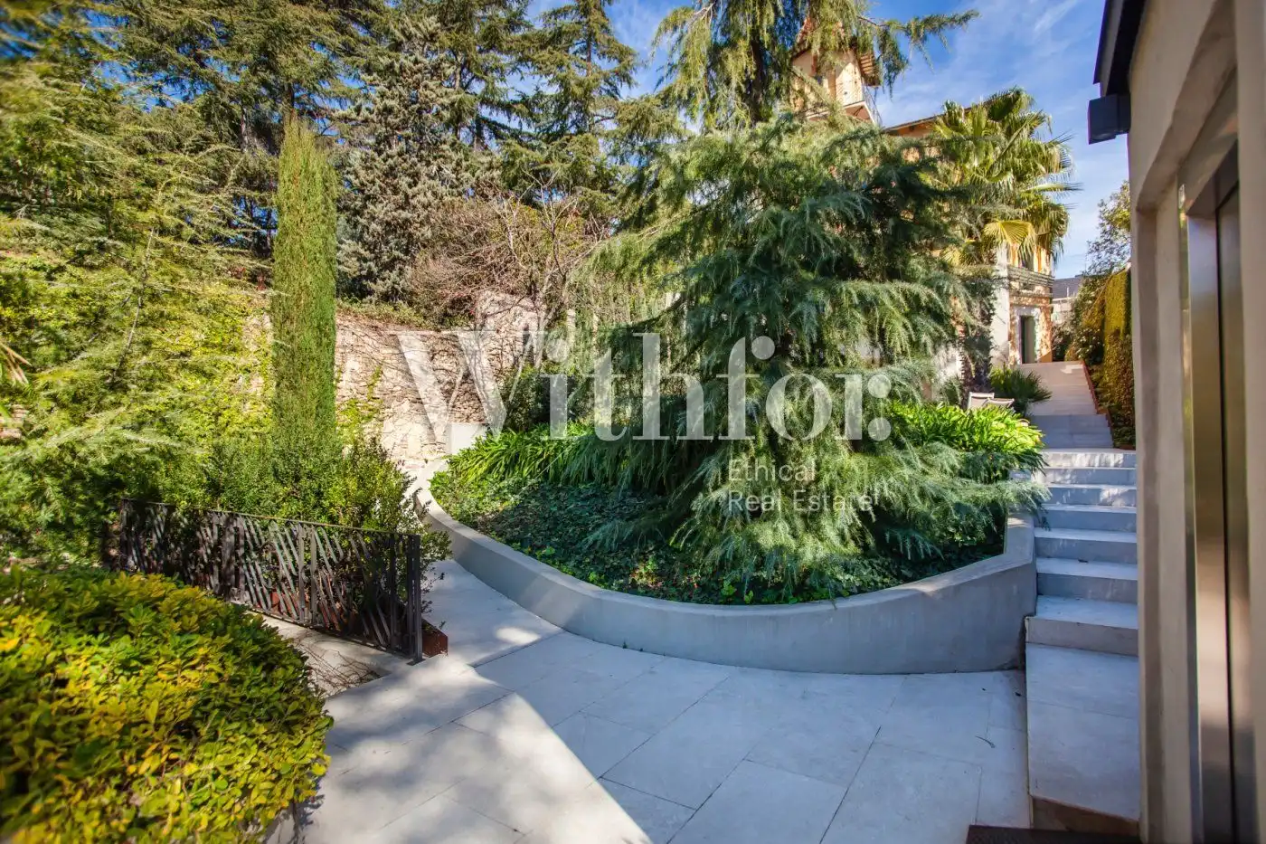 Garden of Houses for rent in Barcelona  with Air Conditioner, Heating and Private garden