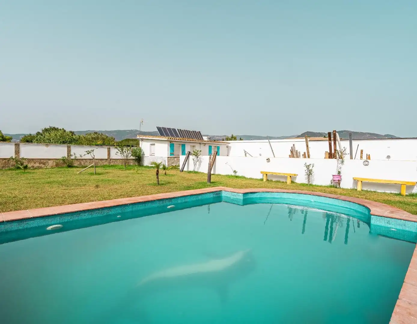 Piscina de Casa o xalet en venda en Tarifa amb Calefacció, Jardí privat i Terrassa