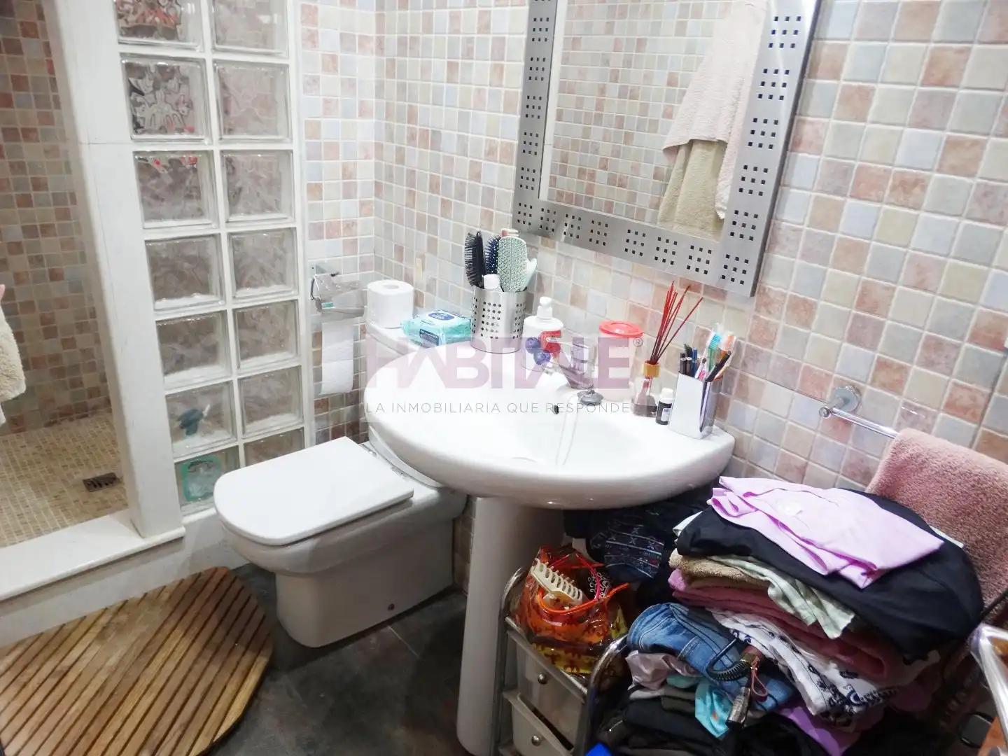 Baño de Casa adosada en venta en Xàtiva con Terraza y Trastero