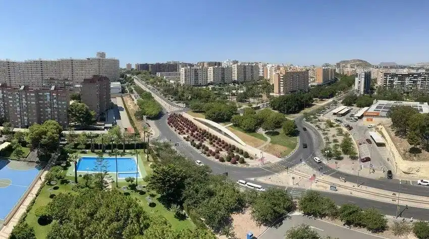 Exterior view of Flat for sale in Alicante / Alacant  with Air Conditioner, Heating and Terrace