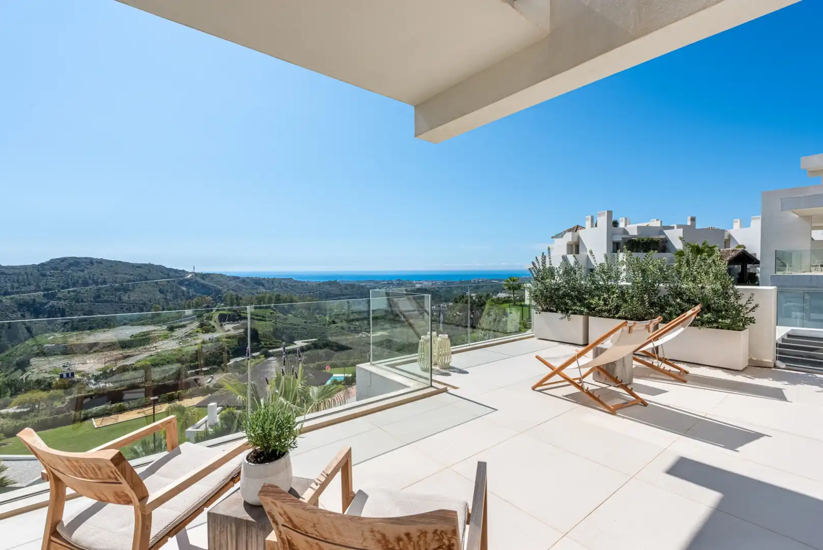 Penthouse with balcony for sale in Montemayor - Marbella Club, imagen 6