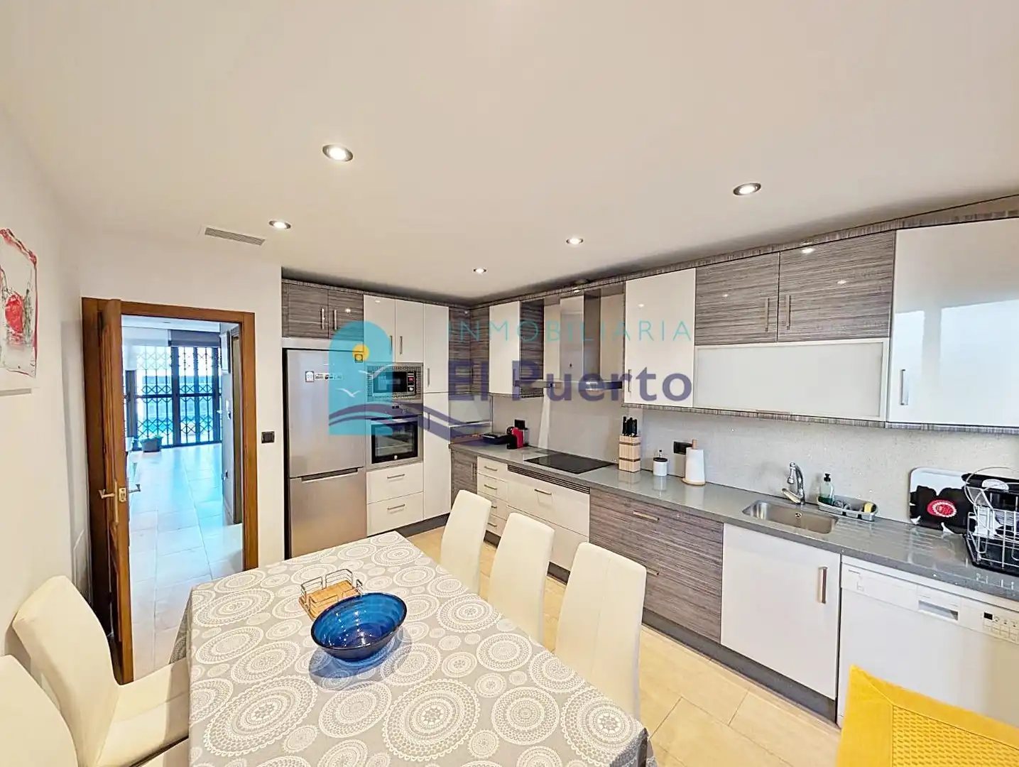 Kitchen of Houses for sale in Mazarrón  with Air Conditioner, Heating and Terrace