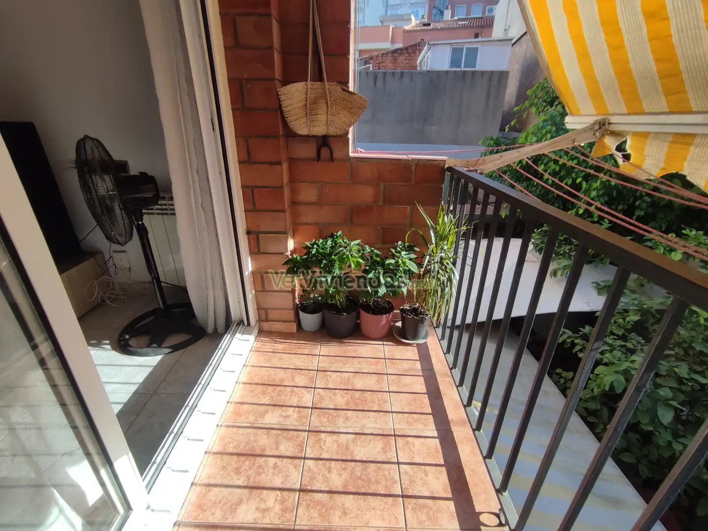 Balcony of Flat for sale in Cornellà de Llobregat  with Air Conditioner, Heating and Oven