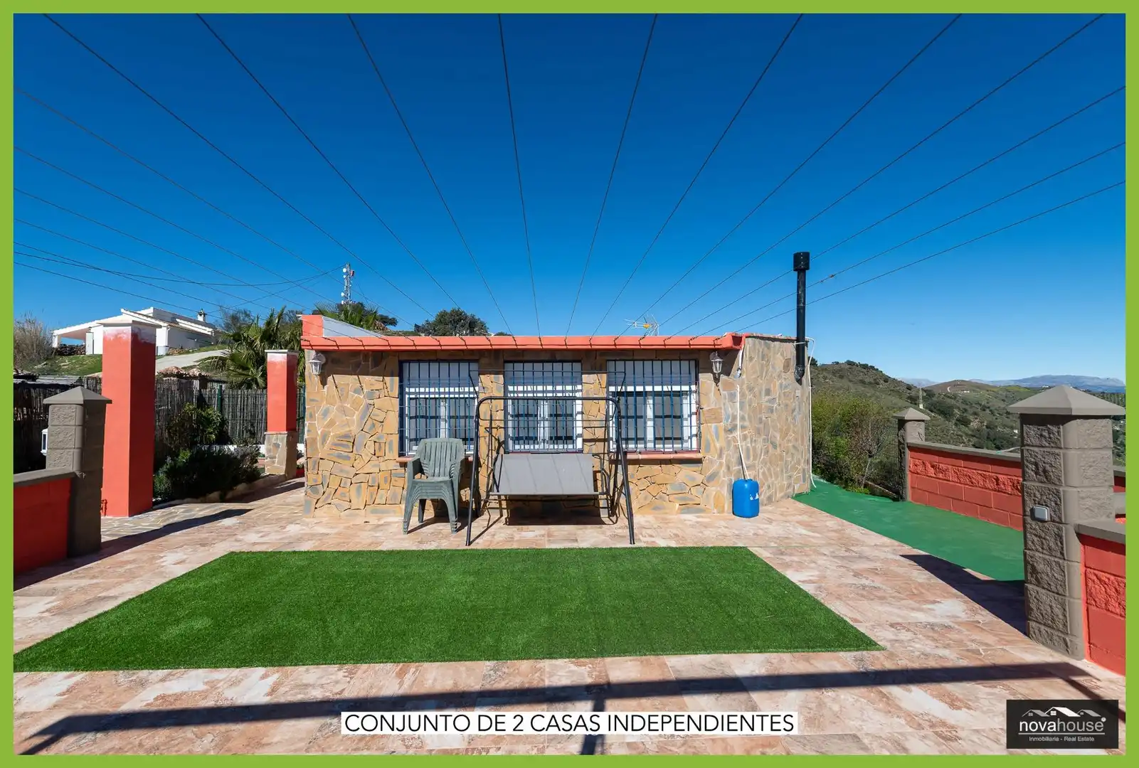 Exterior view of Houses for sale in Moclinejo