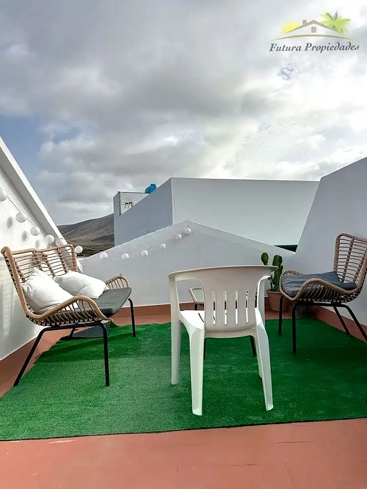 Terrasse von Erdgeschoss zum Verkauf in Haría mit Terrasse