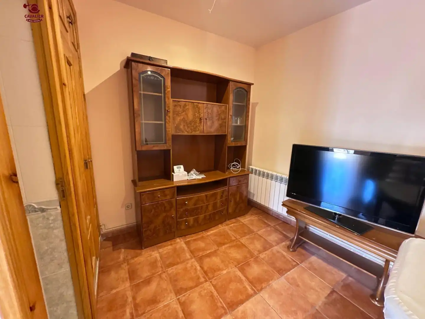 Sala de estar de Casa adosada en venta en Cercedilla con Calefacción, Terraza y Balcón