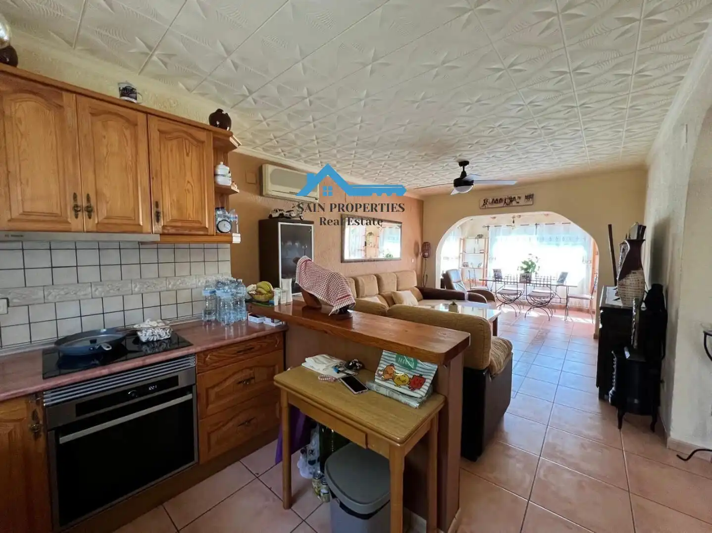 Cocina de Casa o chalet en venta en La Nucia con Aire acondicionado, Calefacción y Jardín privado