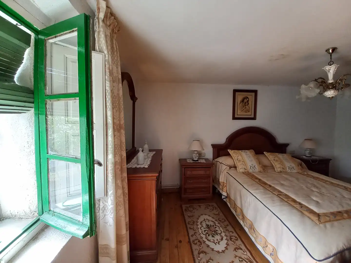 Bedroom of Detached homes for sale in Madrigalejo del Monte  with Heating and Storage room