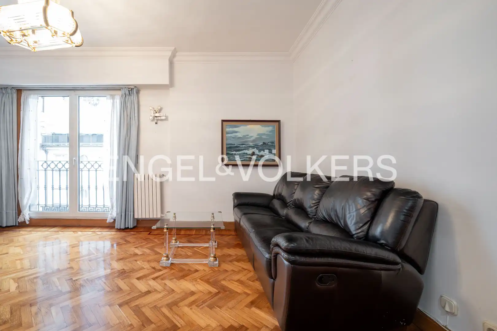 Wohnzimmer von Wohnung zum Verkauf in Donostia - San Sebastián  mit Heizung, Parkett und Abstellraum