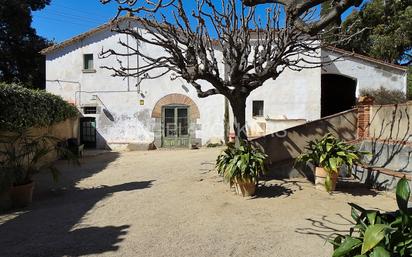 Vista exterior de Finca rústica en venda en Vilassar de Dalt